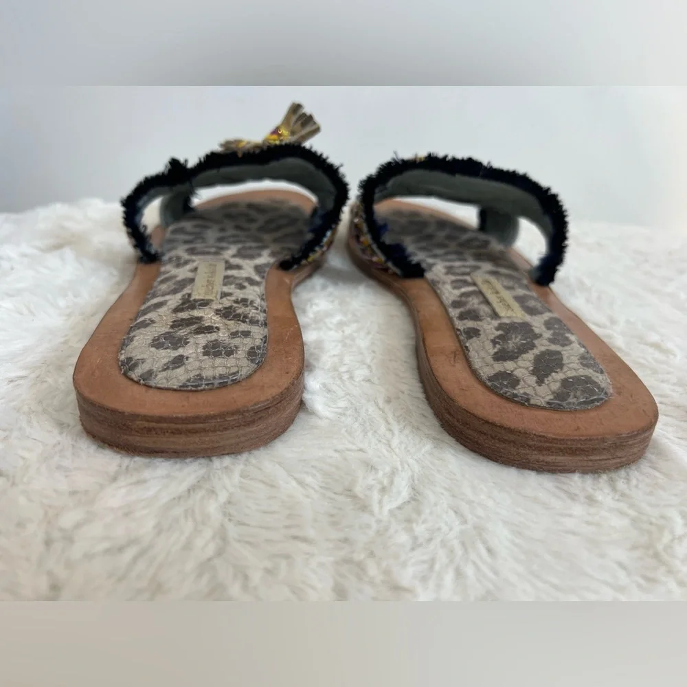 Meher Kakalina Leather‎ Slide on Sandals Size 36